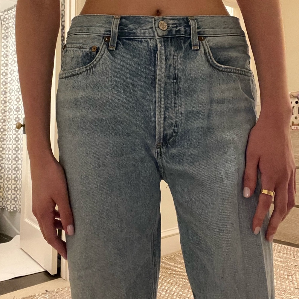 Agolde Mid Rise Jeans